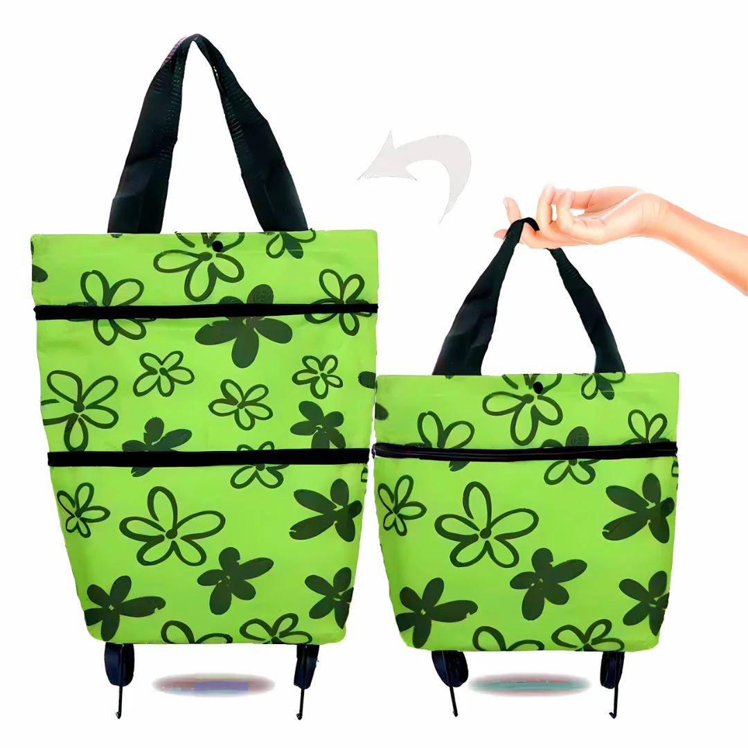 Shopping Cart | Collapsible Rolling Bag | Lightweight Carrier | Icone - Image 10
