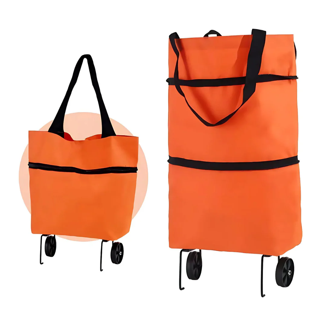 Shopping Cart | Collapsible Rolling Bag | Lightweight Carrier | Icone - Image 15