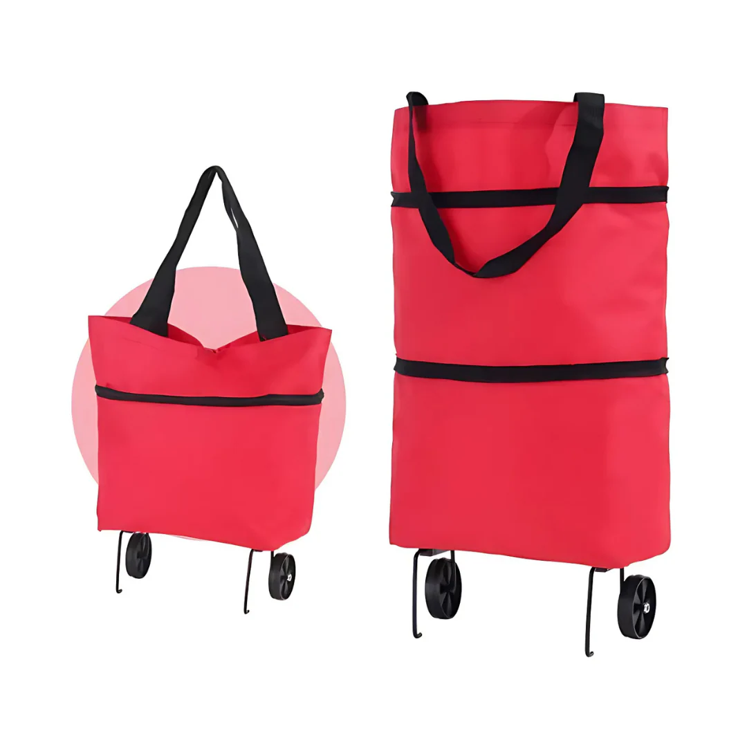Shopping Cart | Collapsible Rolling Bag | Lightweight Carrier | Icone - Image 16