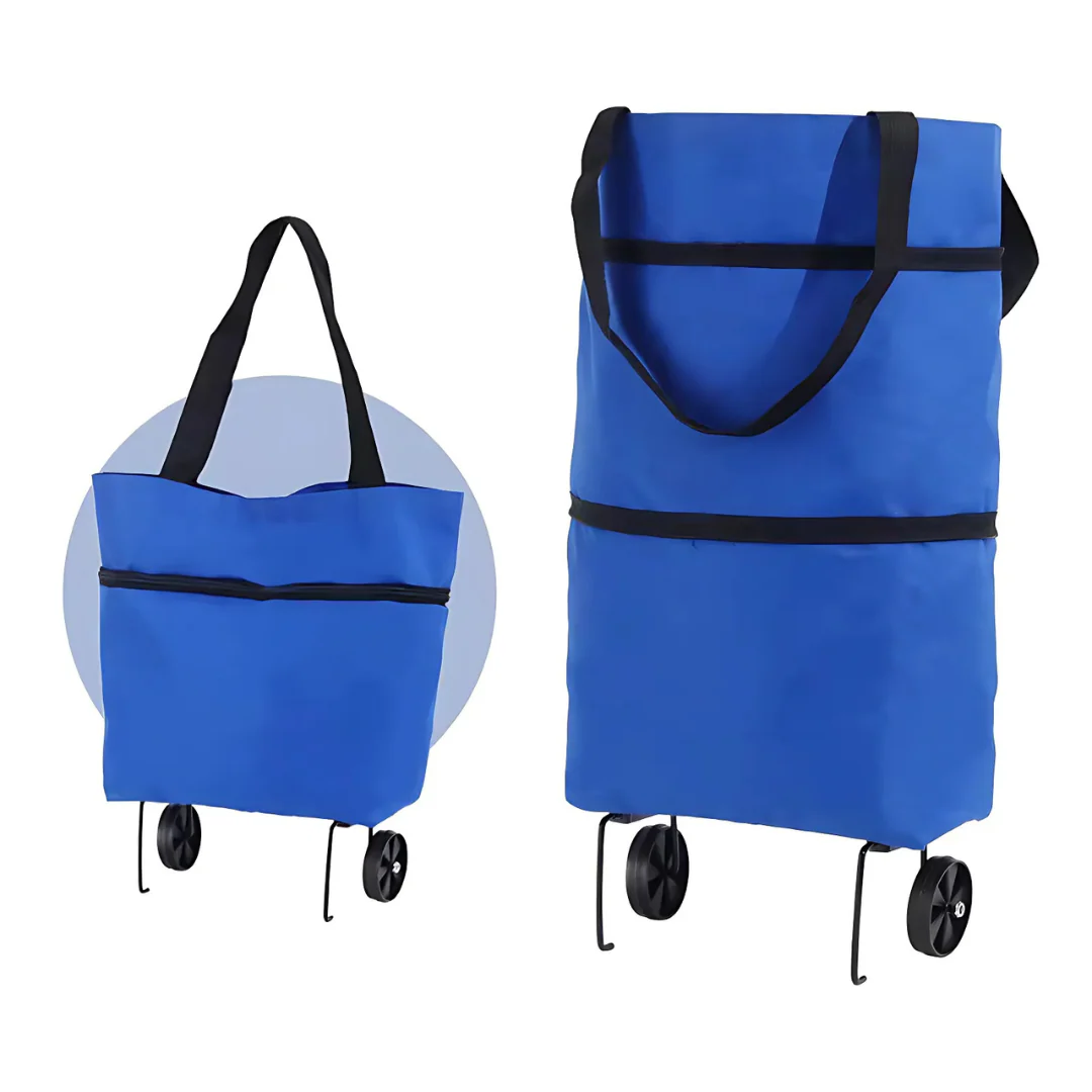 Shopping Cart | Collapsible Rolling Bag | Lightweight Carrier | Icone - Image 17