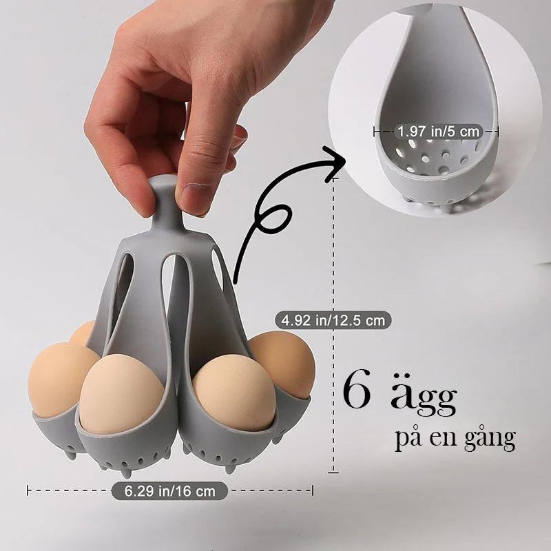 Silicone Egg Cooker for Perfectly Boiled Eggs – Stress-Free Cooking - Image 6