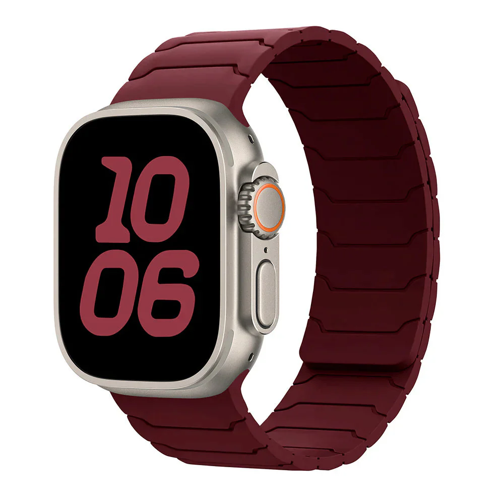 Silicone Magnetic Watch Band for Apple Timepiece - Image 10