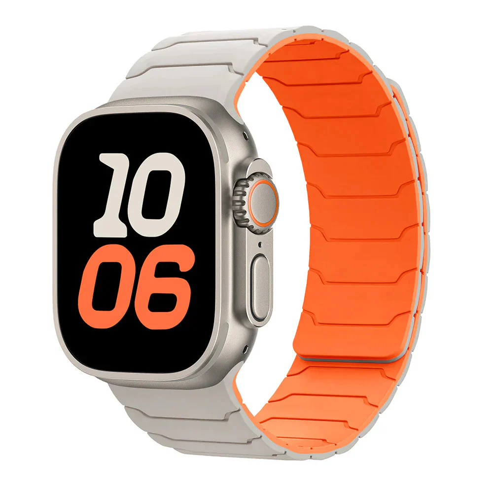 Silicone Magnetic Watch Band for Apple Timepiece - Image 15