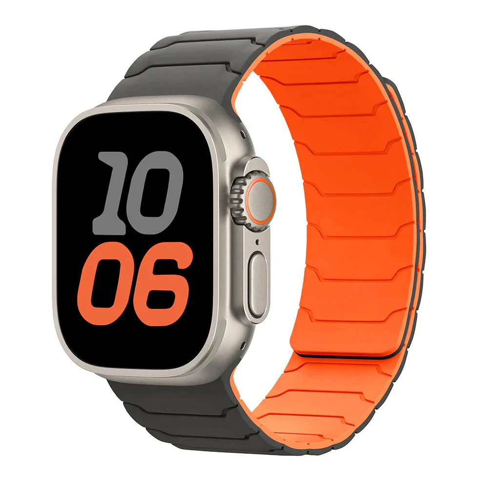 Silicone Magnetic Watch Band for Apple Timepiece - Image 3