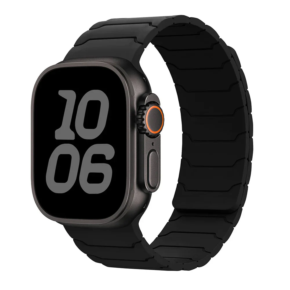 Silicone Magnetic Watch Band for Apple Timepiece - Image 4
