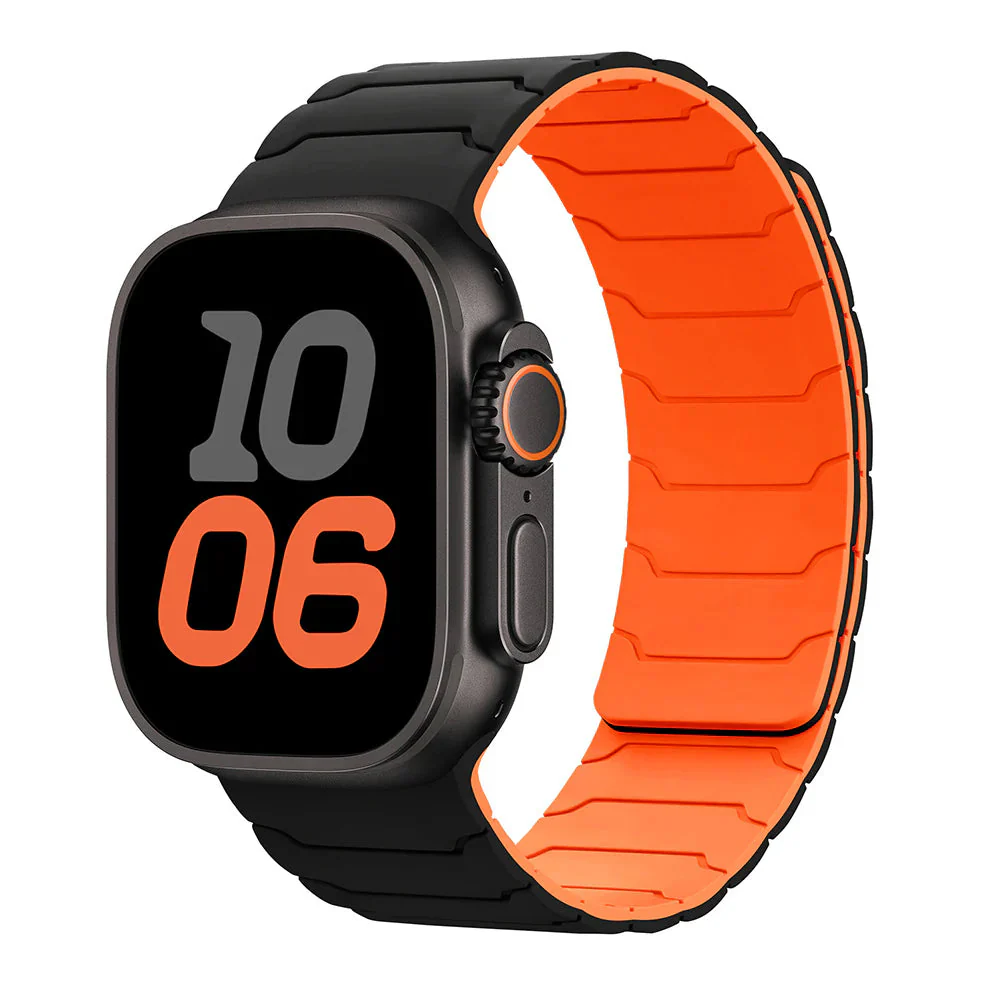 Silicone Magnetic Watch Band for Apple Timepiece - Image 5