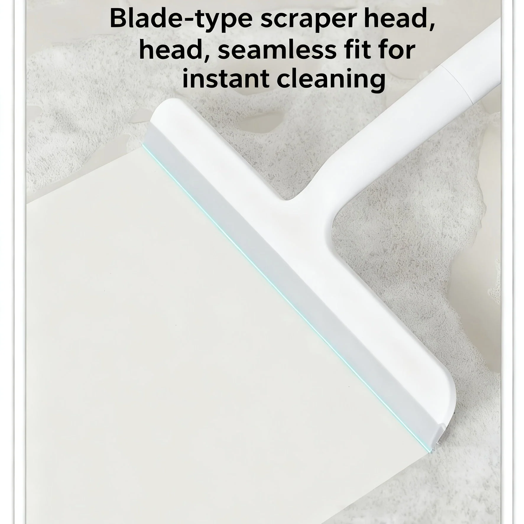 Silicone Shower Squeegee with 24 cm Blade Width - Image 6