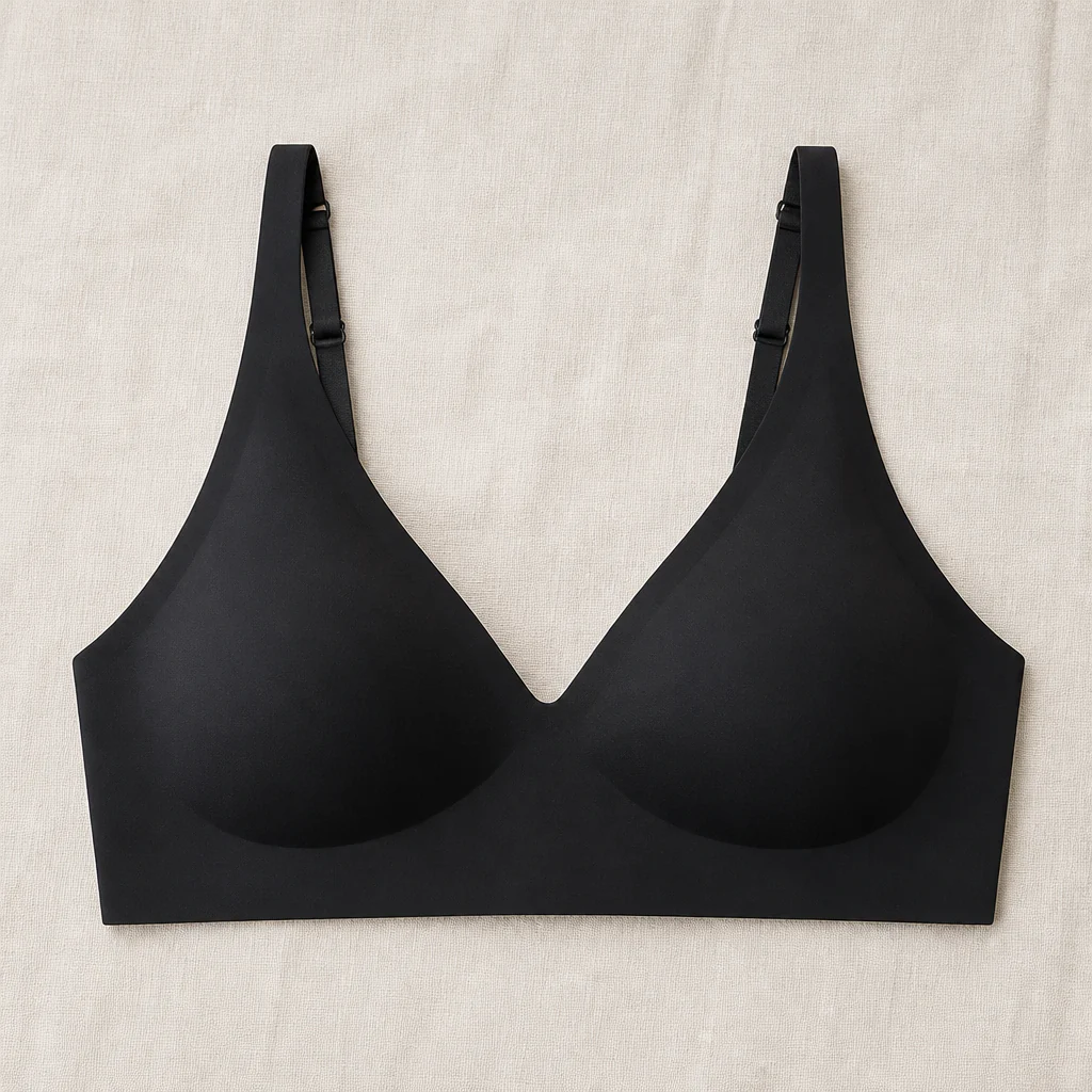 SilkenEase™ – Invisible Wire-Free V-Neck Comfort Bra - Image 3