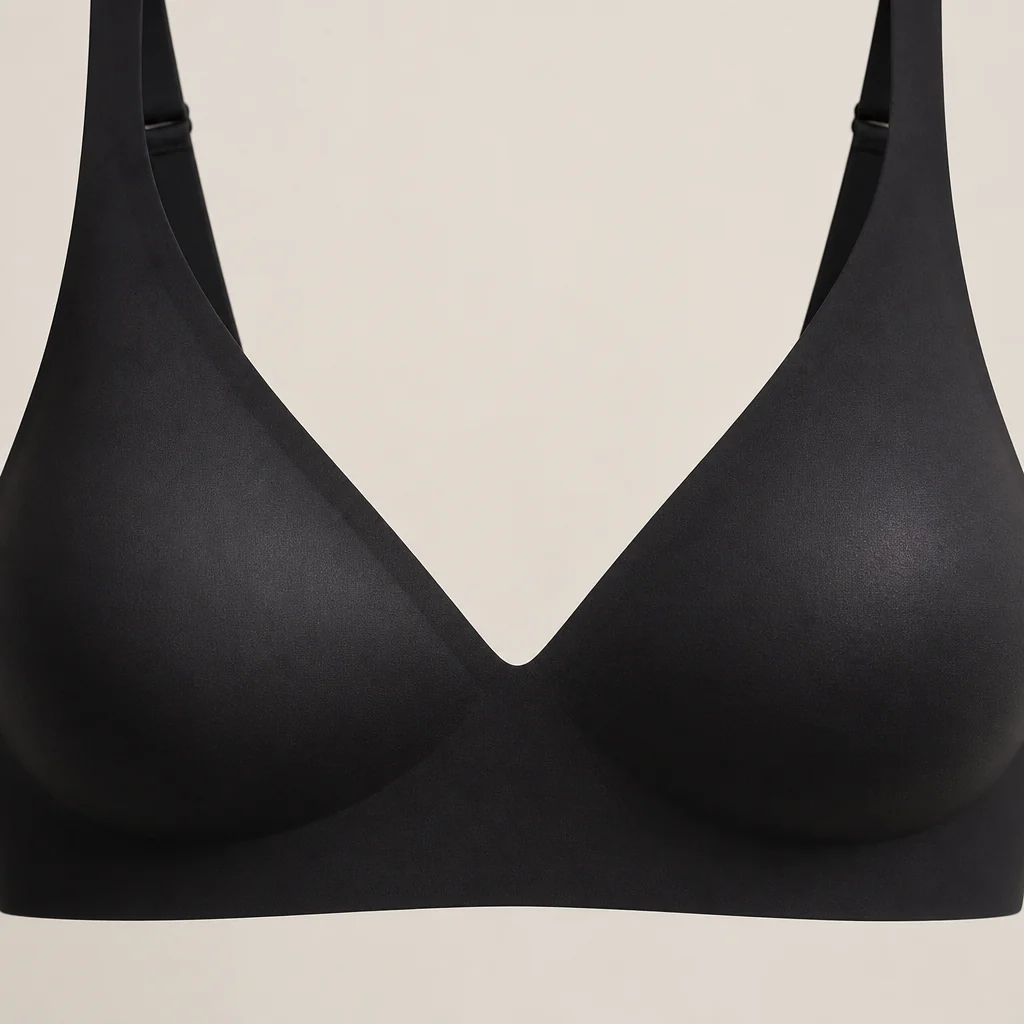 SilkenEase™ – Invisible Wire-Free V-Neck Comfort Bra - Image 4