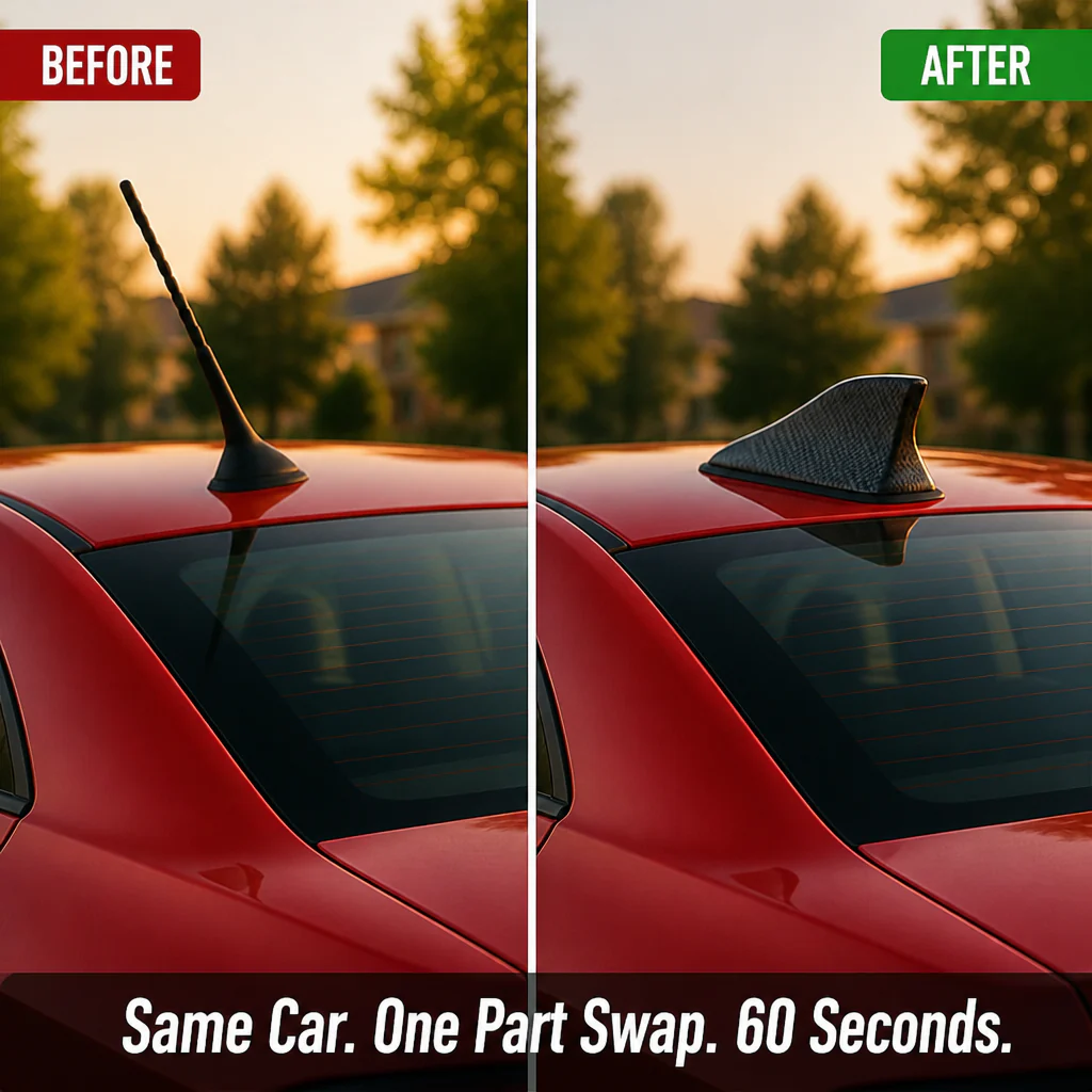 SkyRazor™ — Ditch the Stock Whip For a Factory-Look Shark Fin in 60 Seconds - Image 3
