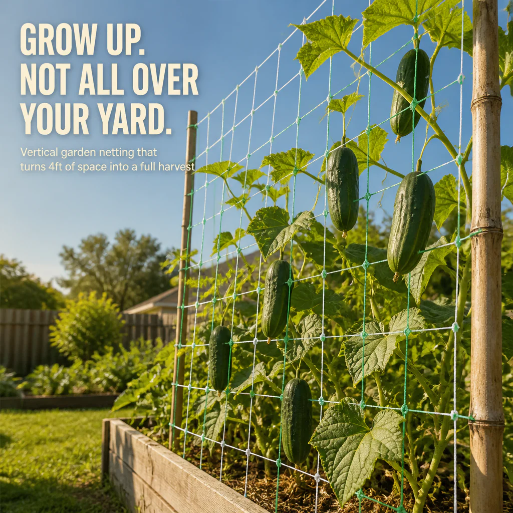 SkyRiseGrid™ — Grow Twice the Harvest in Half Your Garden Space