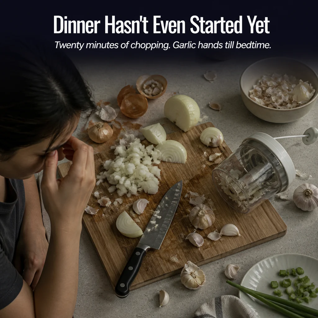 SliceSavvy™ — Mince Garlic, Slice Chili & Grind Meat in Seconds, Cordless - Image 2