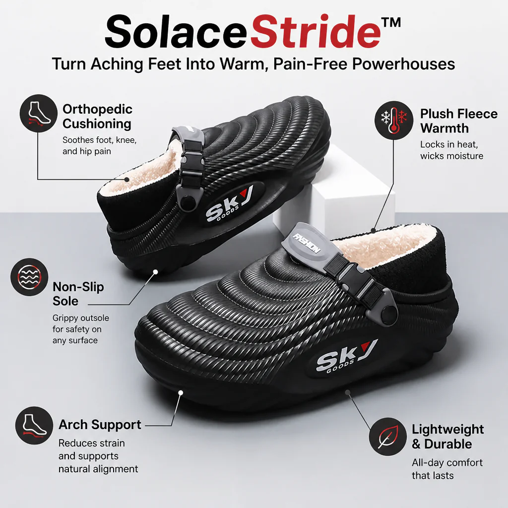 SolaceStride™ — Warm Cold, Aching Feet Into Cozy, Pain-Free All-Day Comfort - Image 4