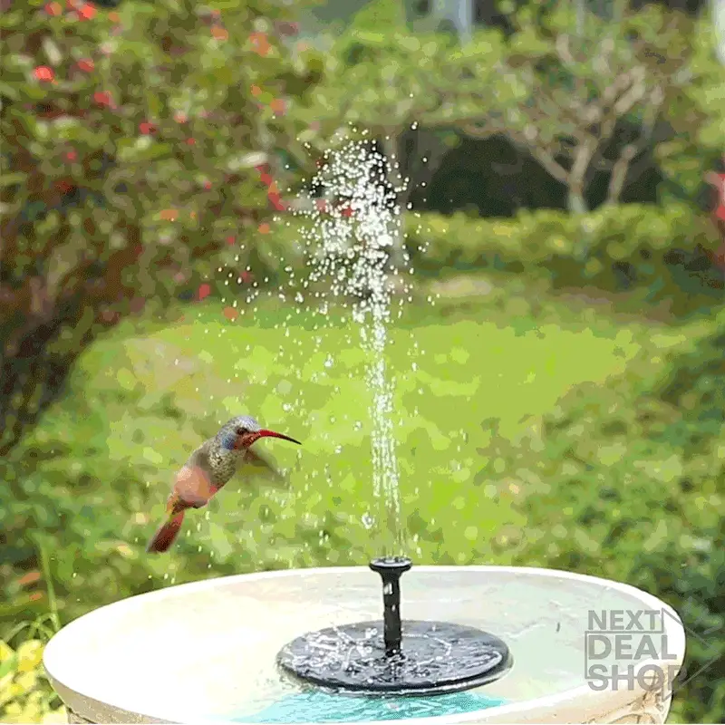 Solar Fountain – Enchant Your Garden with Lively Water Feature and Solar Power - Image 11