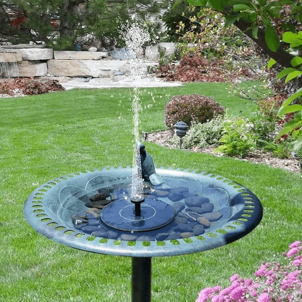 Solar Fountain – Enchant Your Garden with Lively Water Feature and Solar Power - Image 3