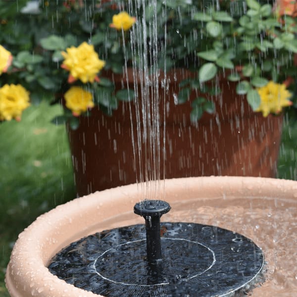 Solar Fountain – Enchant Your Garden with Lively Water Feature and Solar Power - Image 4