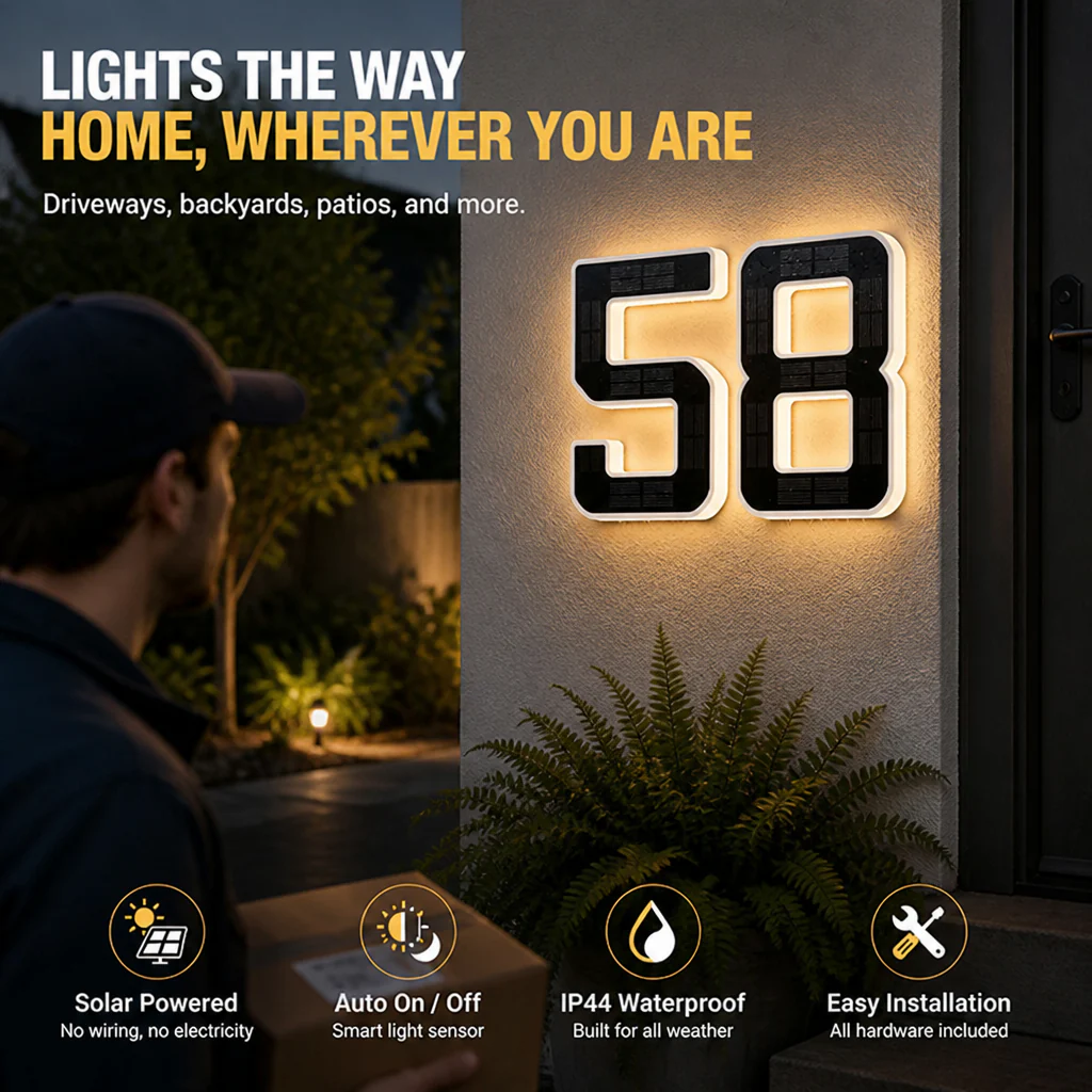 SolarBright™ — Make Your Home Shine Bright and Easy to Find Every Night - Image 5