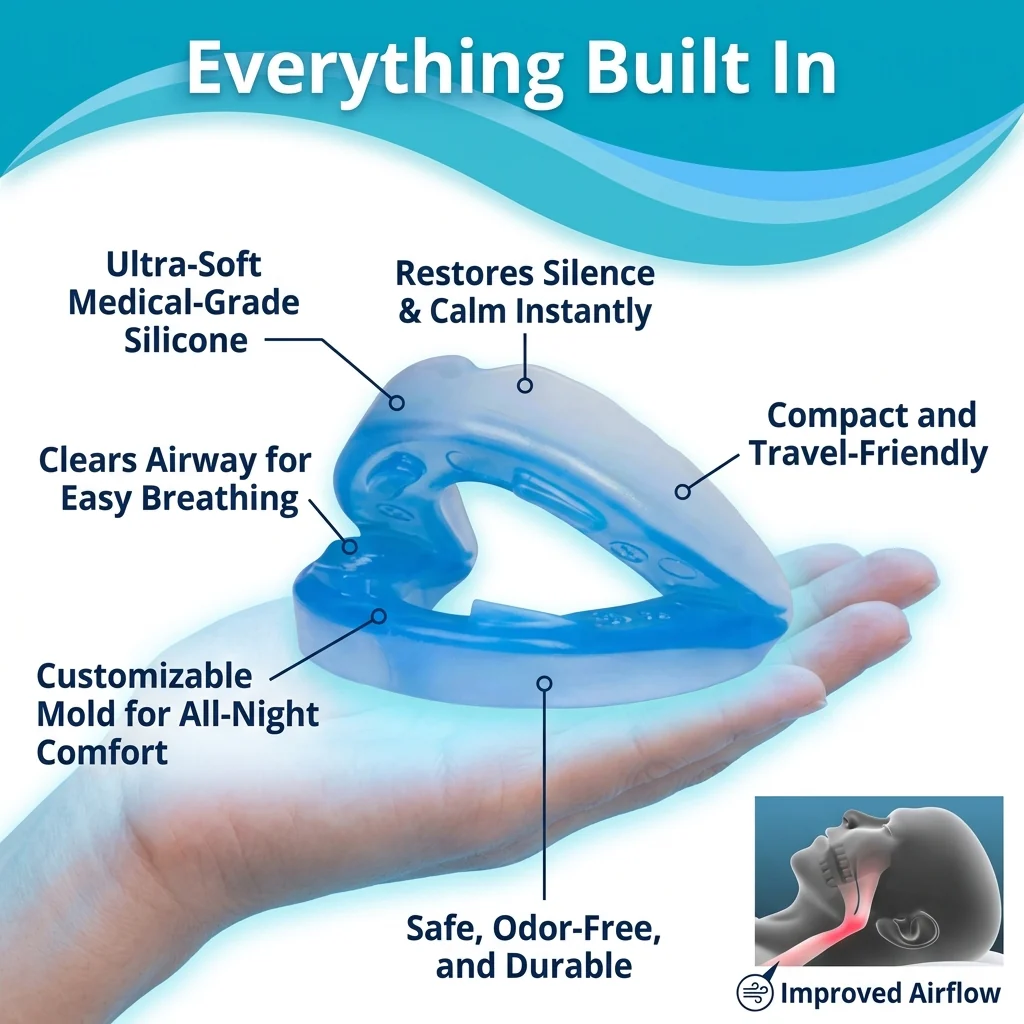 SomniCalm™ — Open Your Airway, Silence the Snore, Sleep Through the Night - Image 4