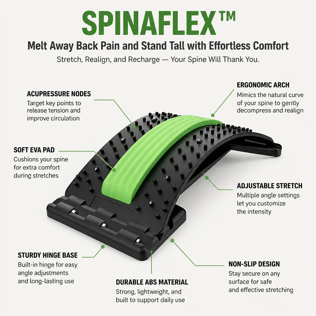 SpinaFlex™ — Melt Away Back Pain and Stand Tall with Effortless Comfort - Image 10