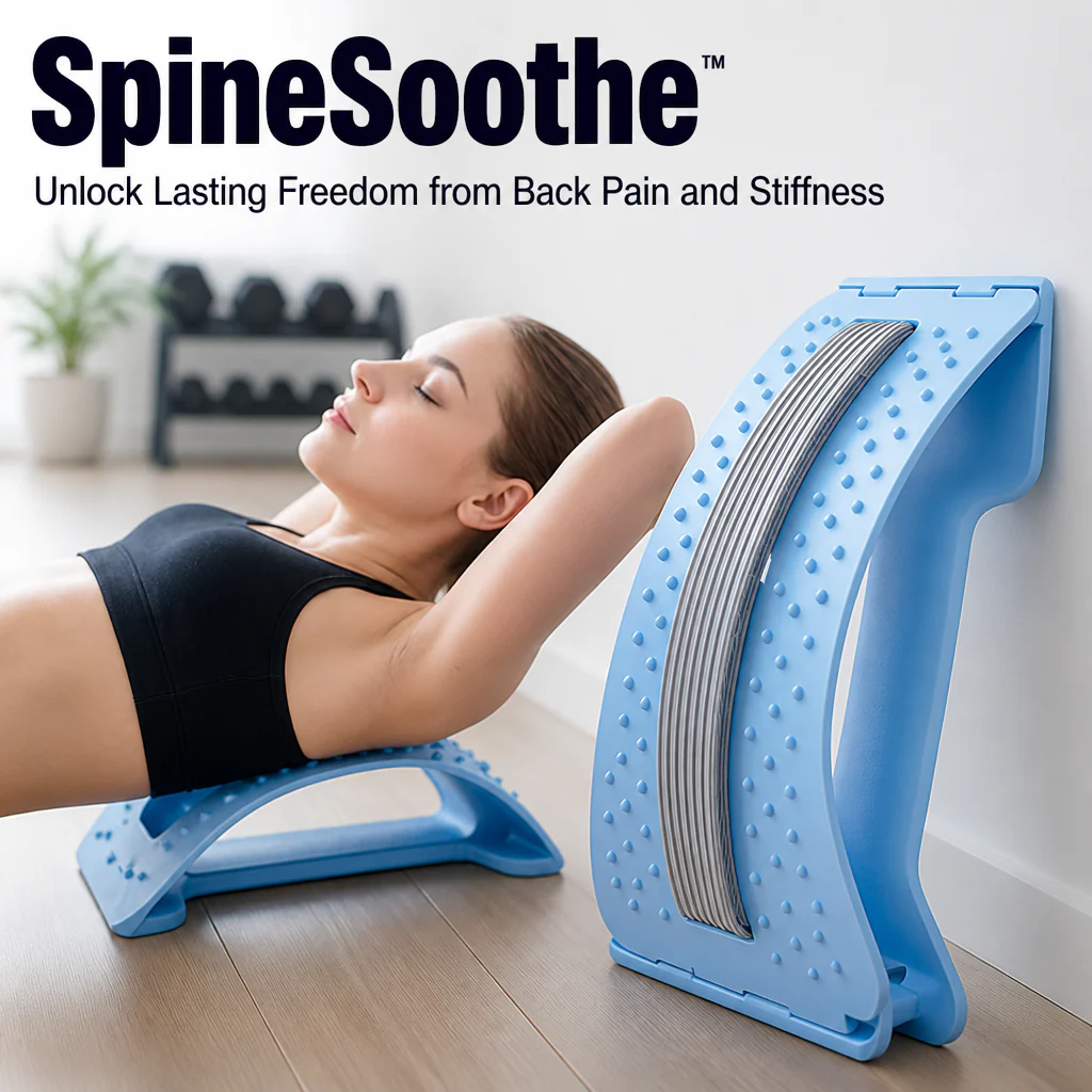 SpineSoothe™ — Unlock Lasting Freedom from Back Pain and Stiffness