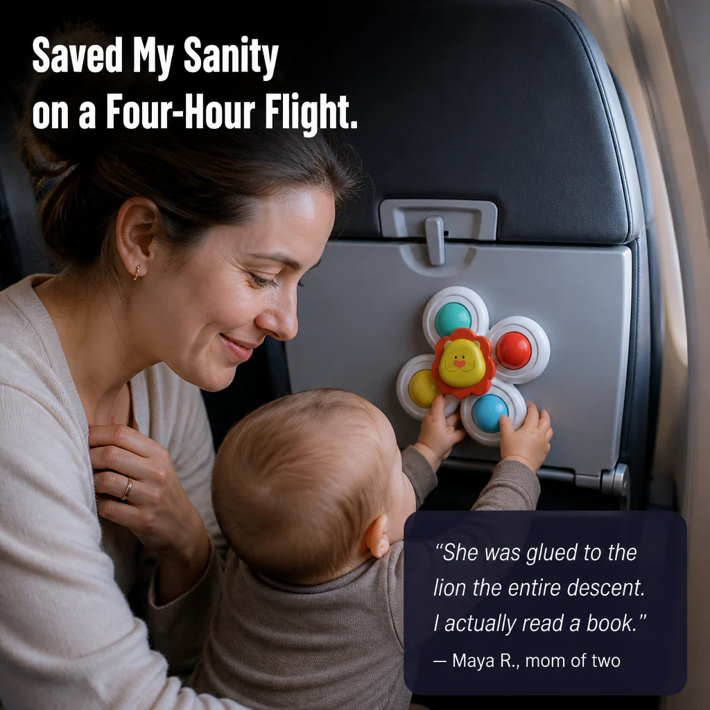 SpinSoothe™ — Stick One on the Tray and Finish Your Meal in Peace | 3-Pack - Image 7