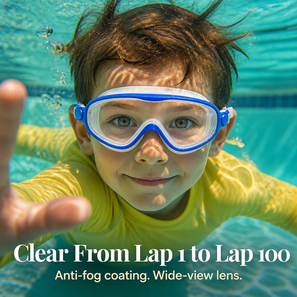SplashyEyes™ — Skip Hair-Yanks, Fog & Raccoon Eyes With Snap-On Kids Goggles - Image 4