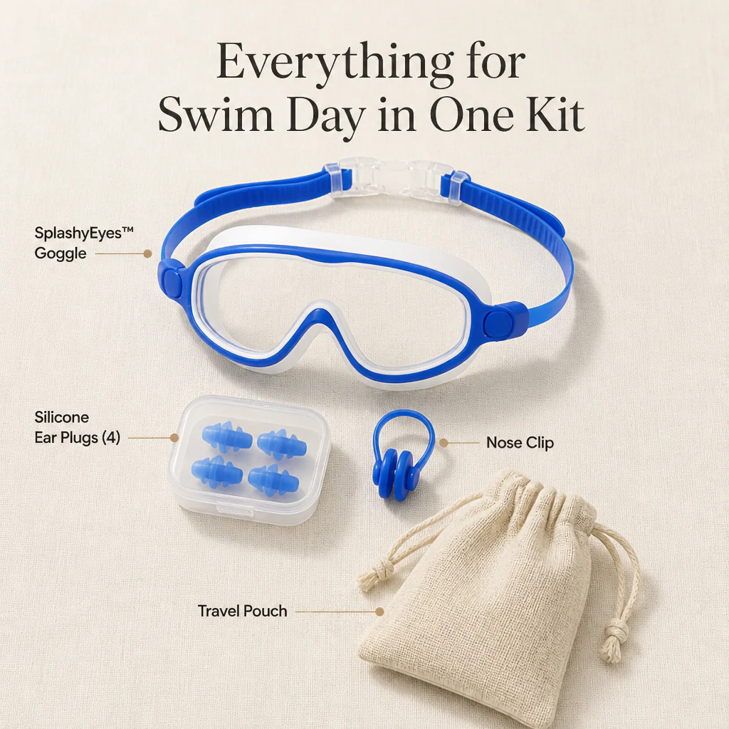 SplashyEyes™ — Skip Hair-Yanks, Fog & Raccoon Eyes With Snap-On Kids Goggles - Image 7