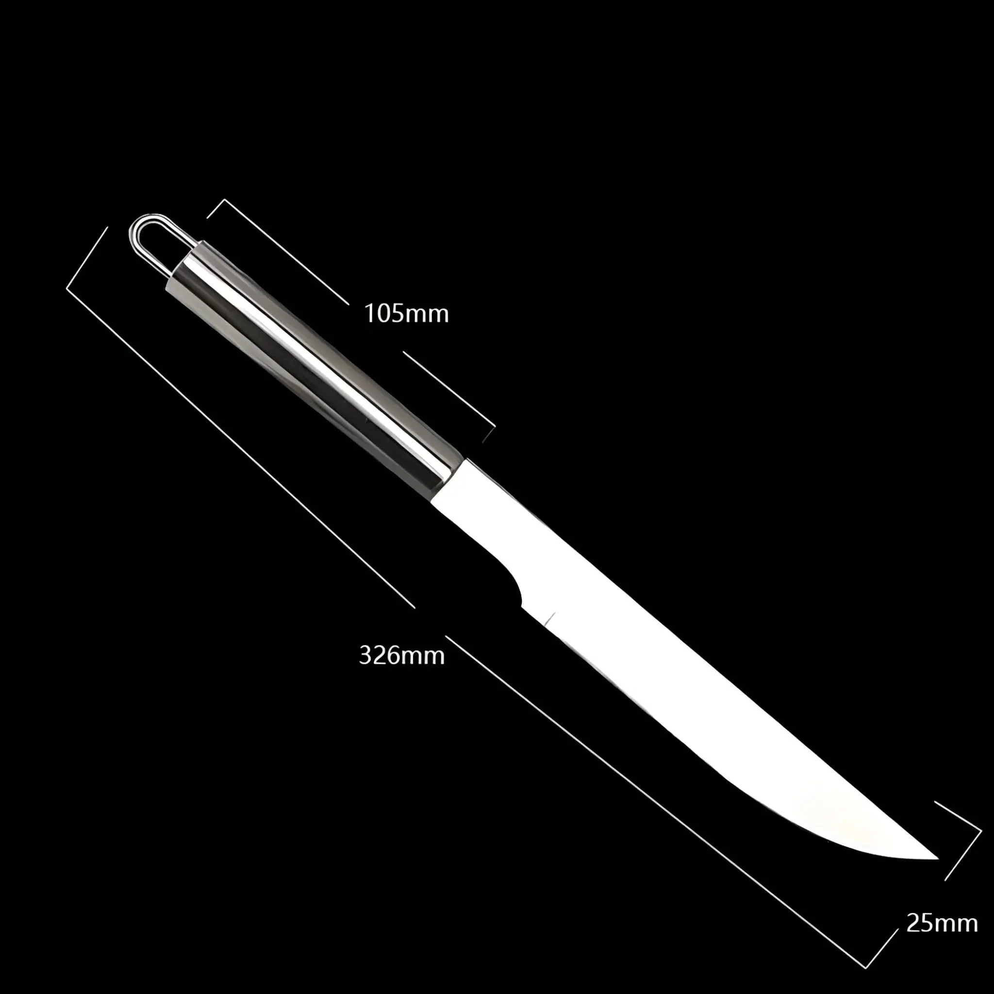 Stainless Steel BBQ Cutlery Set | Includes Carrying Case for Travel | Heat-Resistant Secure Grip | RostRanger - Image 12