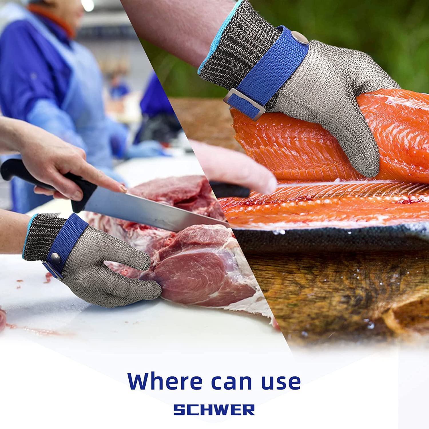 Stainless Steel Cut-Resistant Glove for Food Safety - Image 11