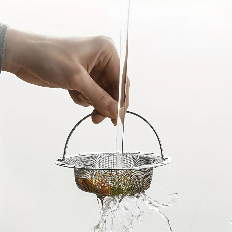 Stainless Steel Drain Strainer - Clog Prevention - Image 2