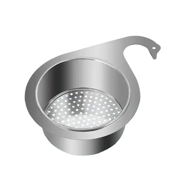Stainless Steel Sink Basket Strainer | Swan-Shaped Drain Filter | SinkStrainer - Image 9