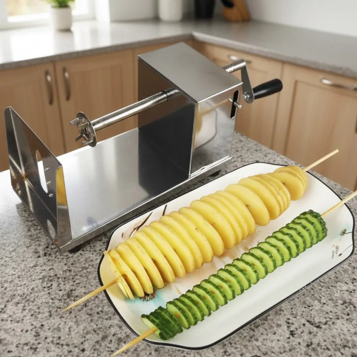 Stainless Steel Spiral Cutter for Uniform Spiral Shapes - Image 5