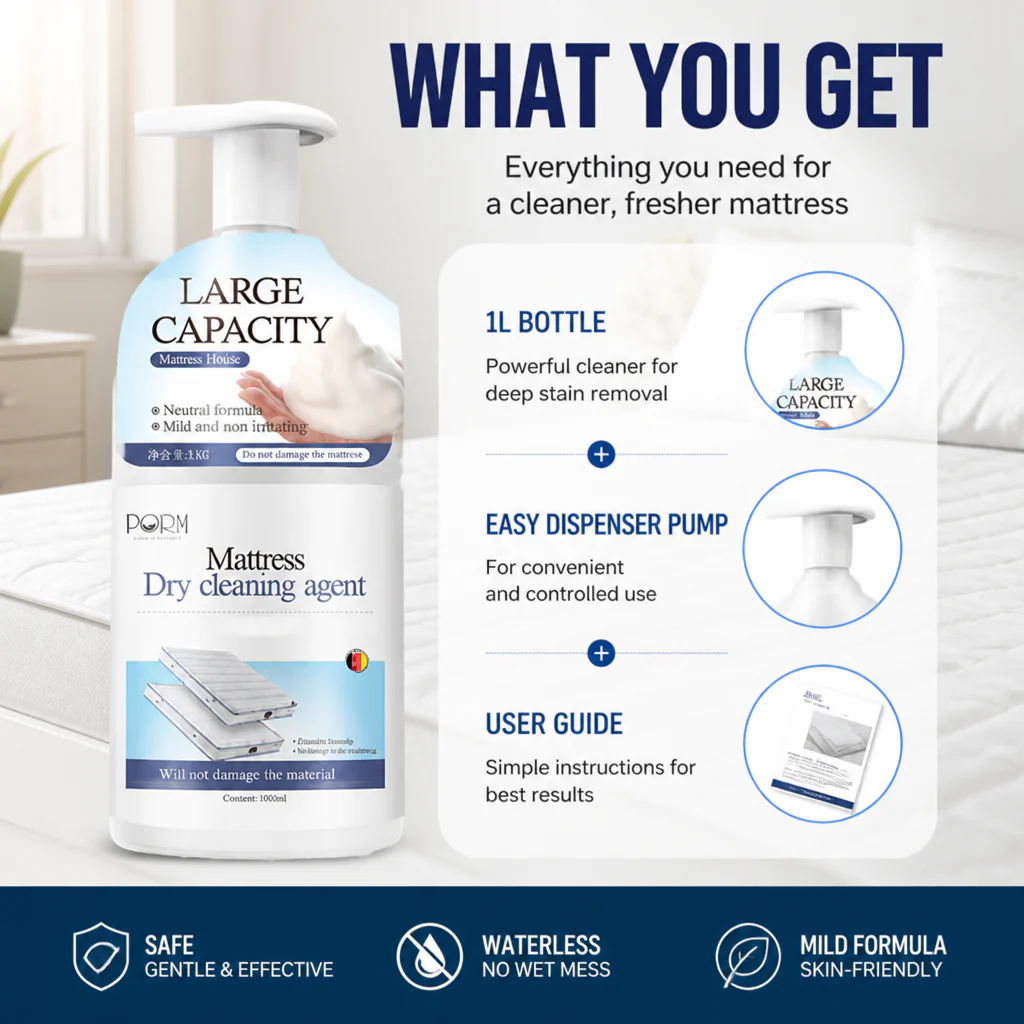 StainPurex™ Mattress Cleaner — Banish Stubborn Stains and Sleep on Fresh, Spotless Comfort - Image 7