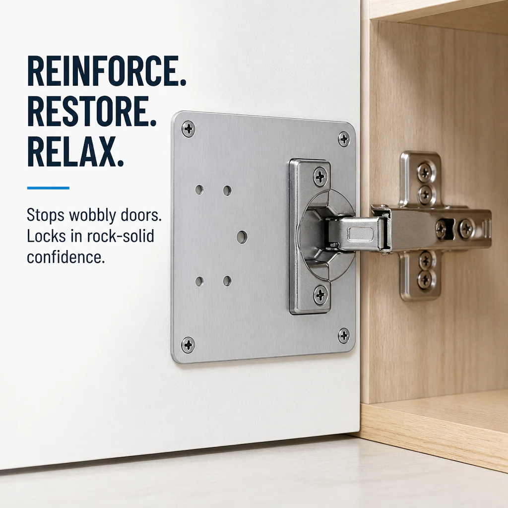 SteelGrip™ — Finally Stop Wobbly Doors and Own Rock-Solid Cabinet Confidence - Image 4