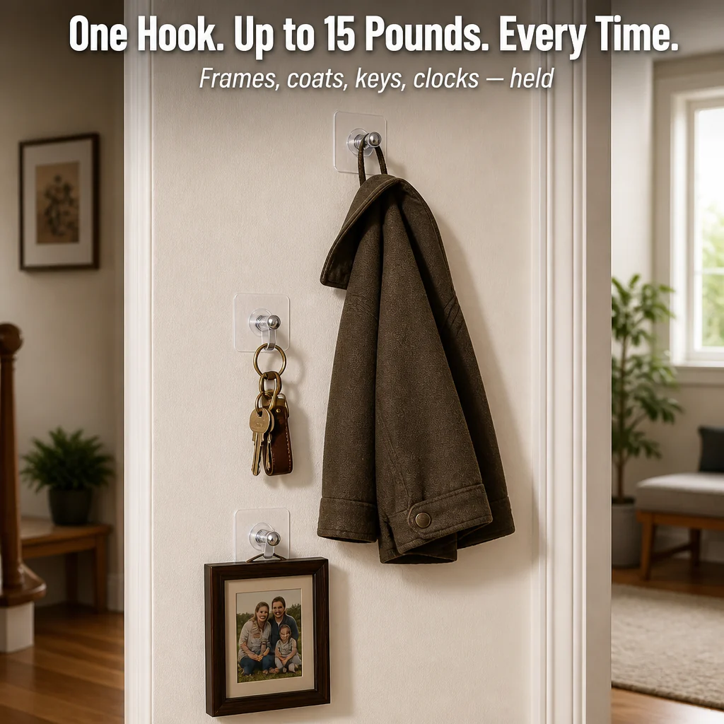 SteelGrip™ — Hang Heavy Frames Without Drilling a Single Hole in Your Wall - Image 2