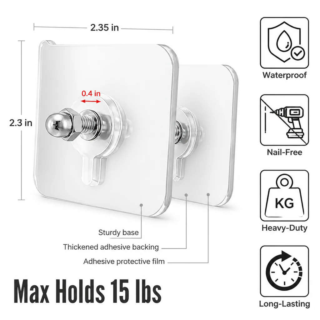 SteelGrip™ — Hang Heavy Frames Without Drilling a Single Hole in Your Wall - Image 5