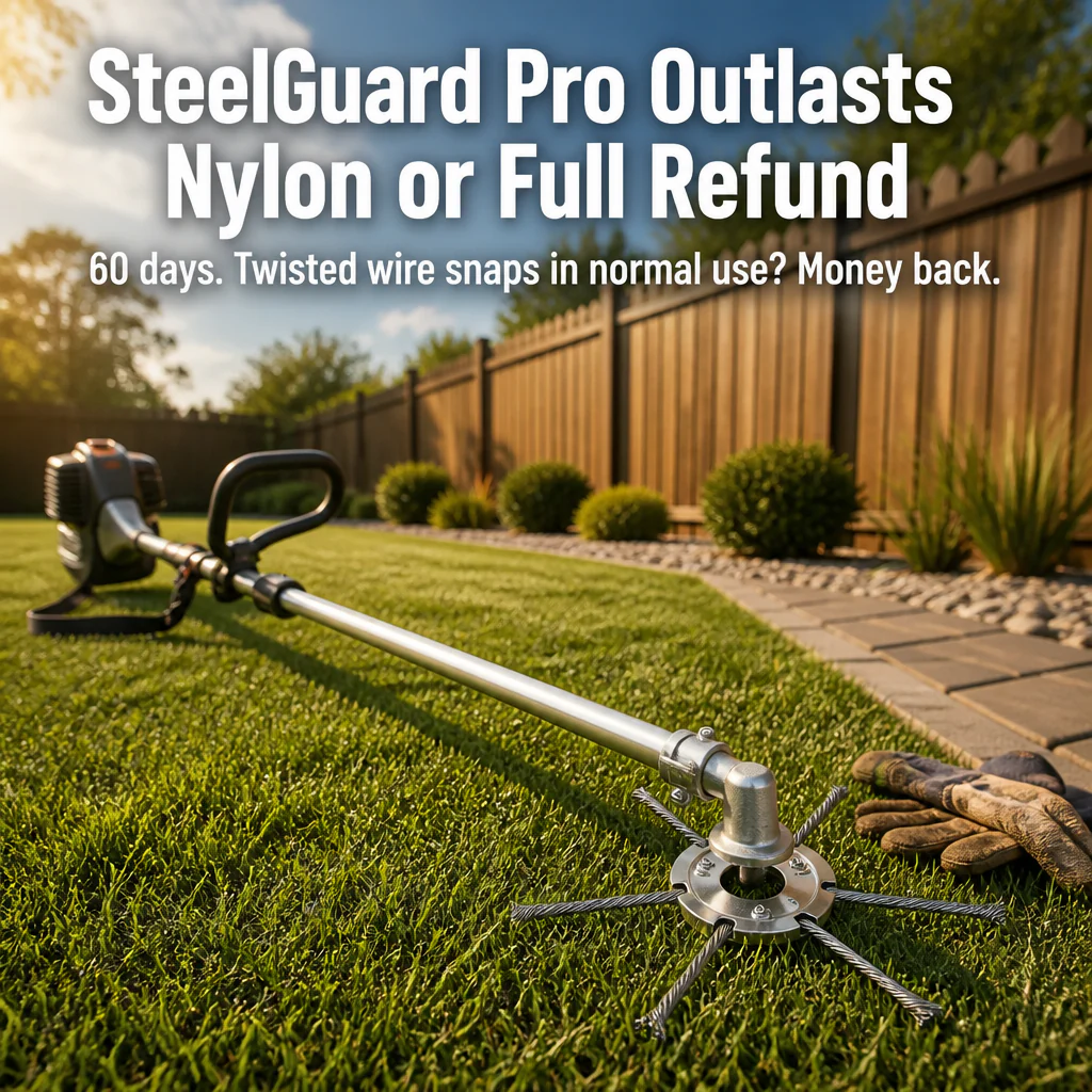 SteelGuard Pro™ — Replace Snapping Nylon with Twisted Steel That Won't Break | 2-Pack - Image 8
