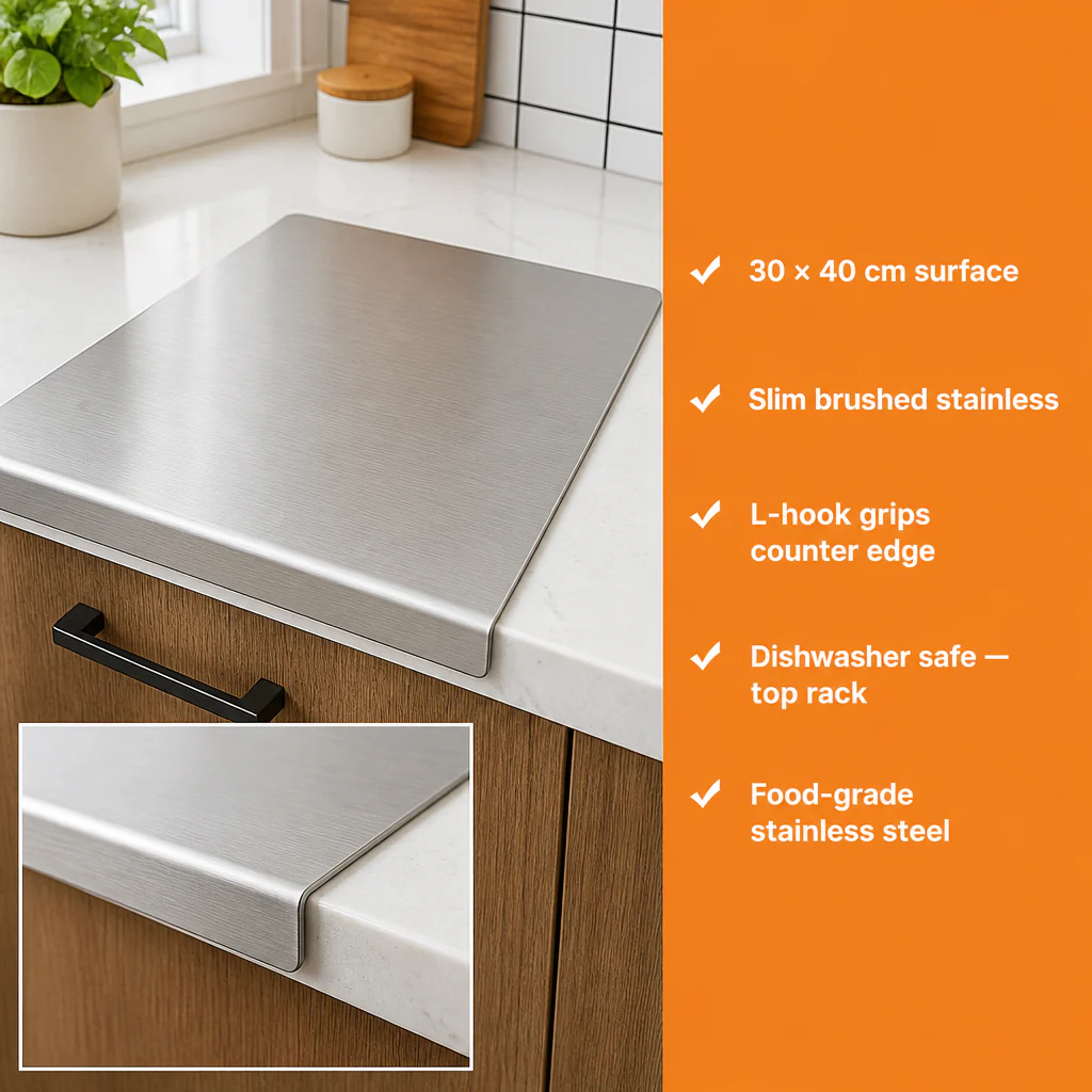 SteelPure™ — Replace Three Smelly Boards With One That Rinses Clean - Image 7