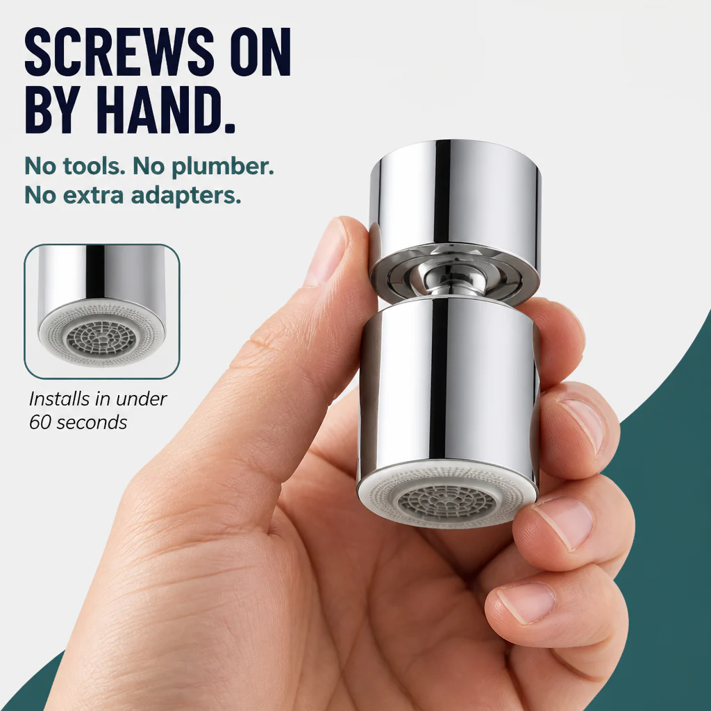StreamMaster Pro™ — Stop the Splash and Reach Every Corner of Your Sink - Image 6