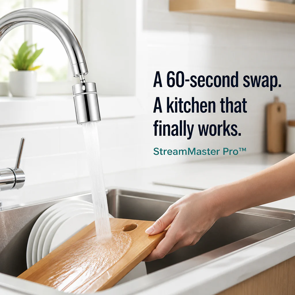 StreamMaster Pro™ — Stop the Splash and Reach Every Corner of Your Sink - Image 8