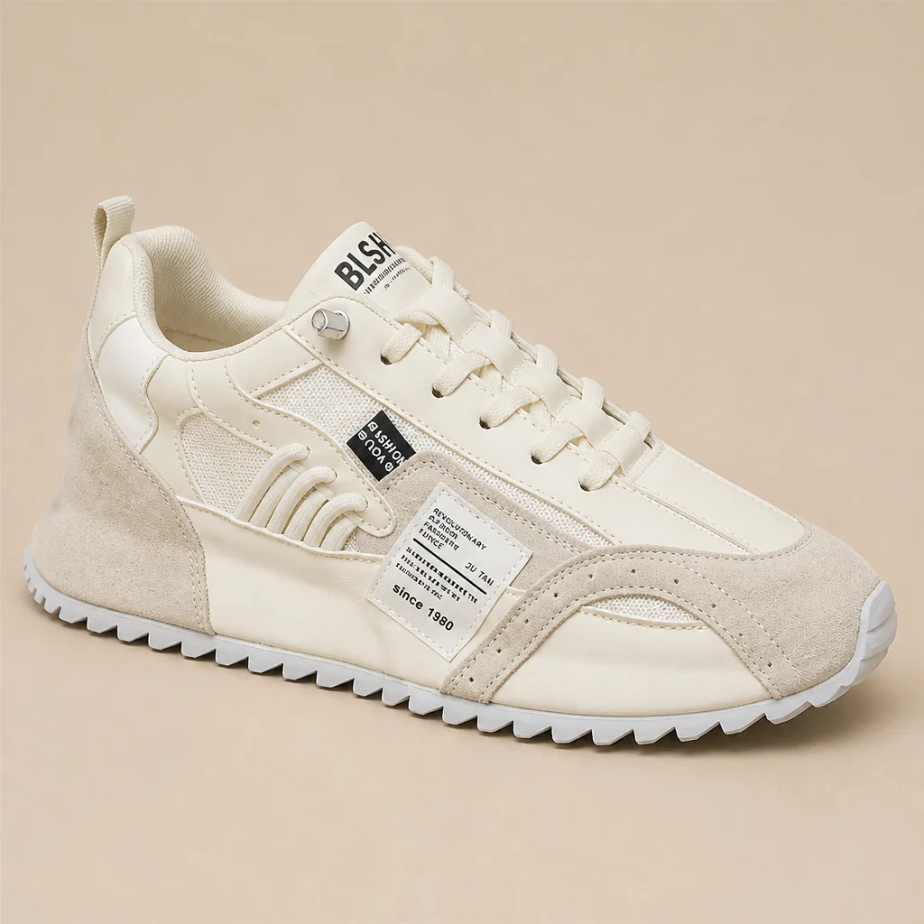 StridePro™ – Retro Heritage Runner Sneakers with Suede & Mesh Mix - Image 9