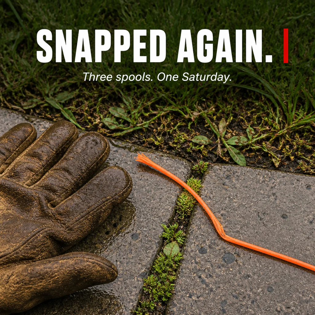 StriderEdge™ — Grind Through Weeds, Moss & Stone Joints Without Snapping Lines - Image 2