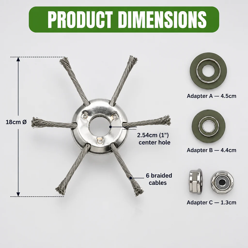 StriderEdge™ — Grind Through Weeds, Moss & Stone Joints Without Snapping Lines - Image 7