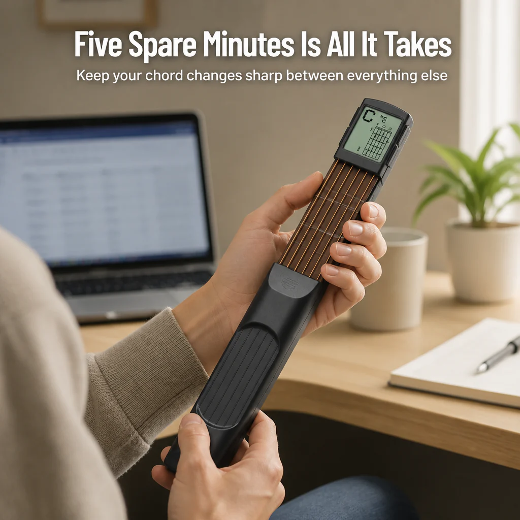 StrumEase™ — Practice Real Guitar Chords Anywhere Without Making a Sound - Image 2