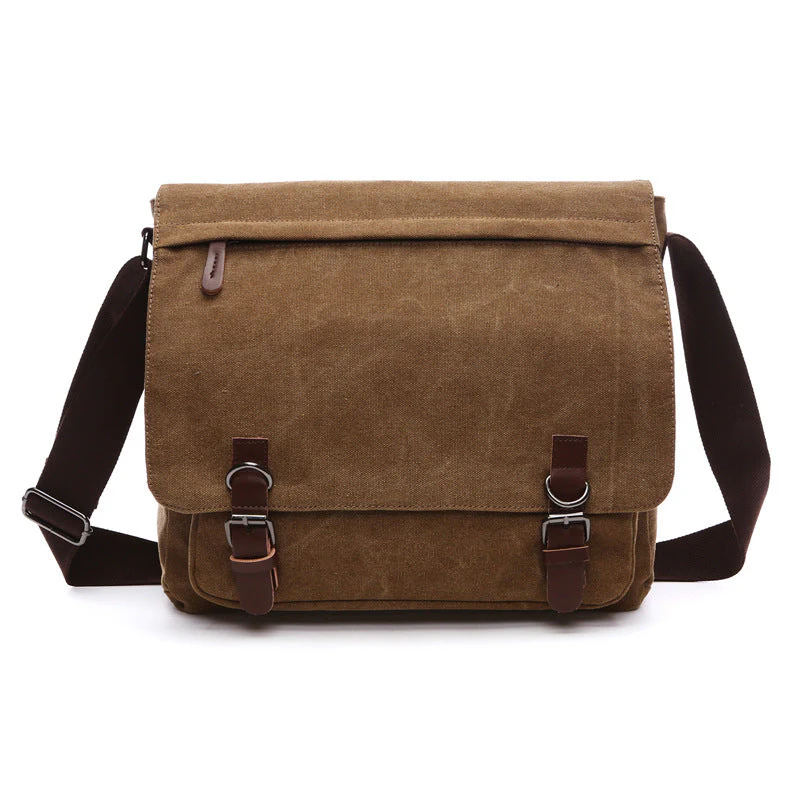 Stylish Canvas Shoulder Bag for Organized Travel