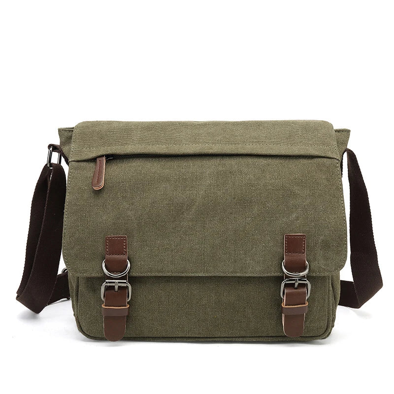 Stylish Canvas Shoulder Bag for Organized Travel - Image 15