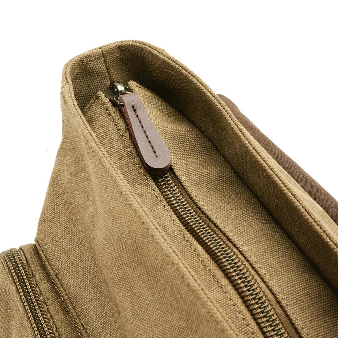 Stylish Canvas Shoulder Bag for Organized Travel - Image 4