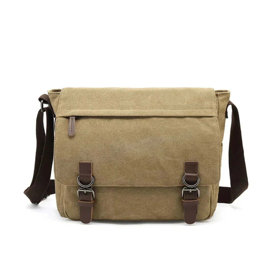 Stylish Canvas Shoulder Bag for Organized Travel - Image 7