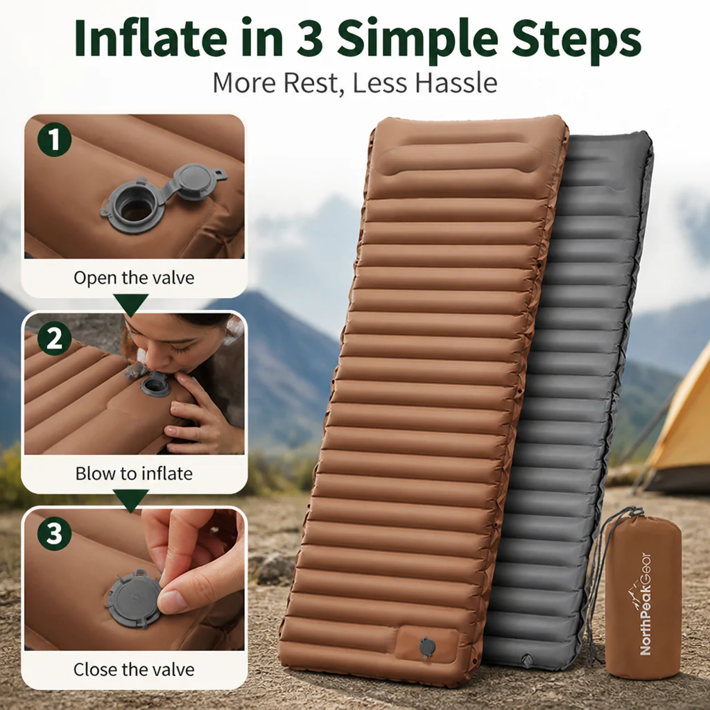 SummitRest™ Ultralight Mattress — Wake Up Energized, Carry Less, Explore More - Image 3