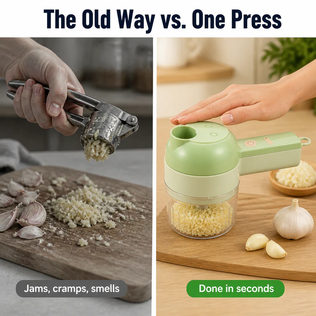 SwiftChop™ Elite — Mince, Slice & Whisk a Whole Meal's Prep in Seconds, Cord-Free - Image 6